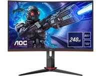 Dois monitores gaming com ecrã partido