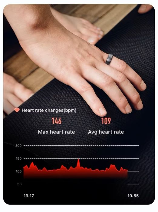 smart ring rubicon r6 gold size-8(us) smarub320