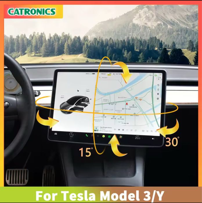 Поворотний кронштейн Tesla екарну Model 3 / Model Y тесла