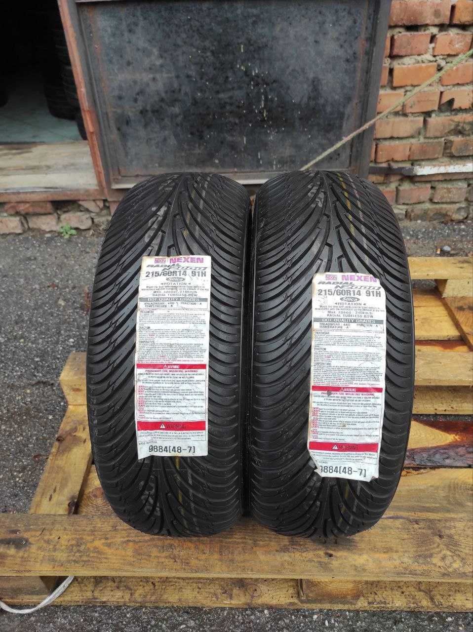 Nexen Radial N2000 215/60r14 made in Korea M+S НОВЫЕ Прив из Германии