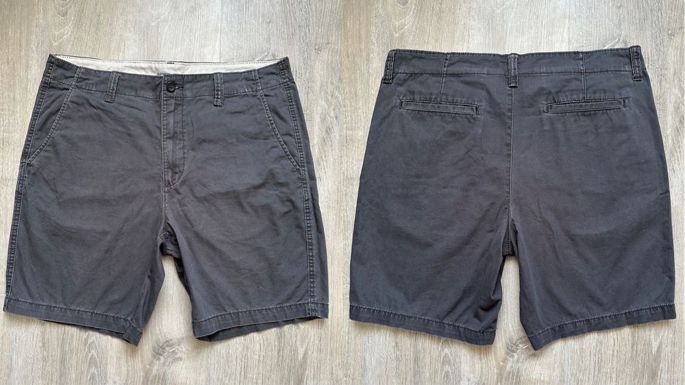 3 пары мужских шорт Old Navy (Straight), размер 36, чоловічі шорти