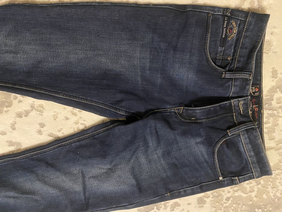 Чоловічі джинси утеплені на флісі розмір С