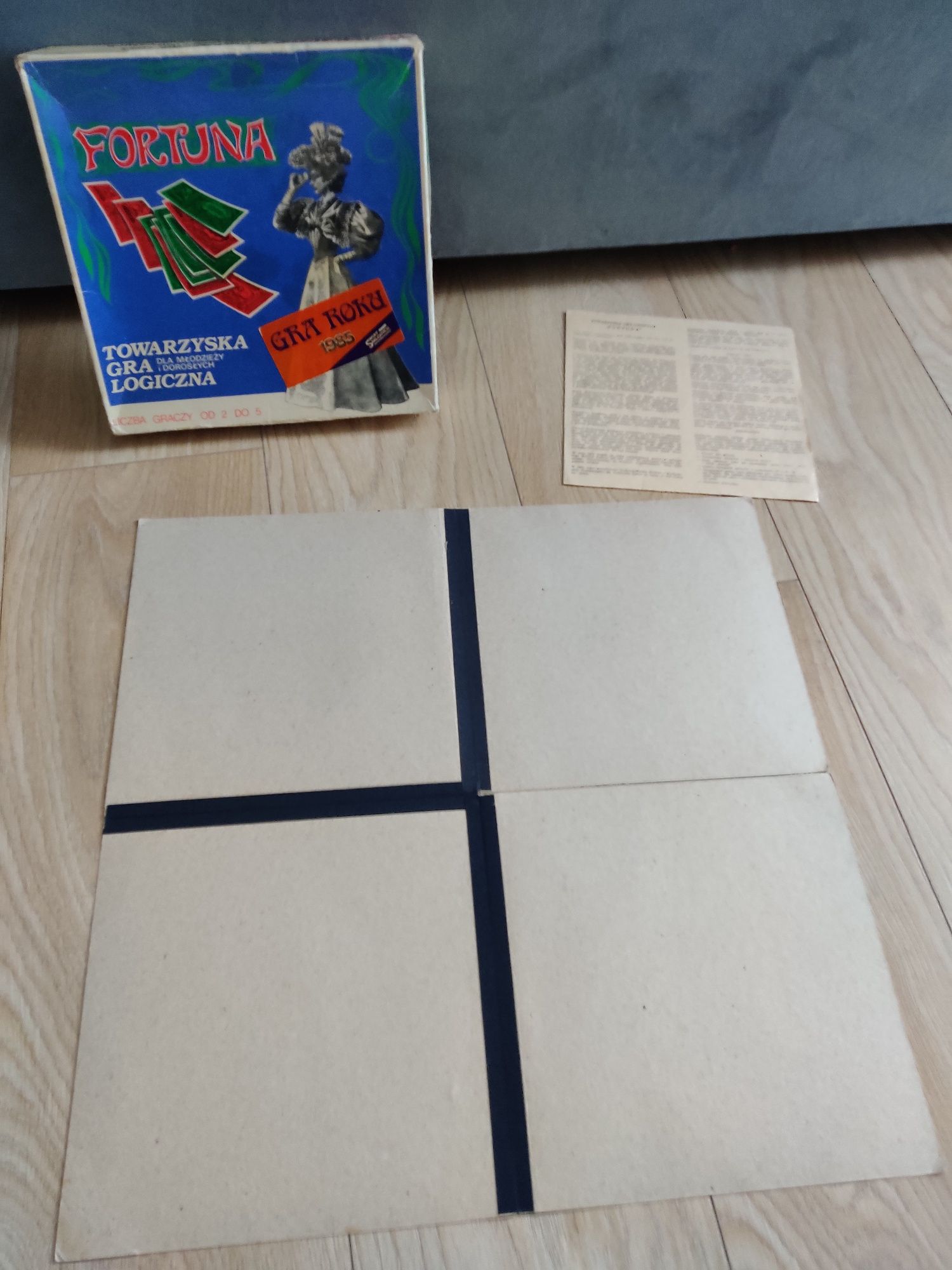 Fortuna kultowa gra towarzyska Unikat 1985 kompletna