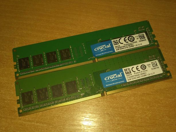 Оперативная память Crucial 4 GB DDR4 2400 MHz