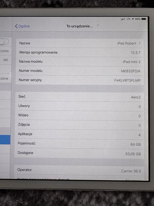 iPad Mini 2 WiFi / cellular 64 GB