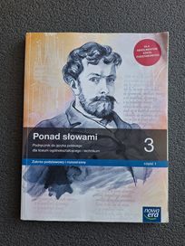 Podręcznik - Ponad słowami 3 - część 1 i 2 , podstawa - nowa era