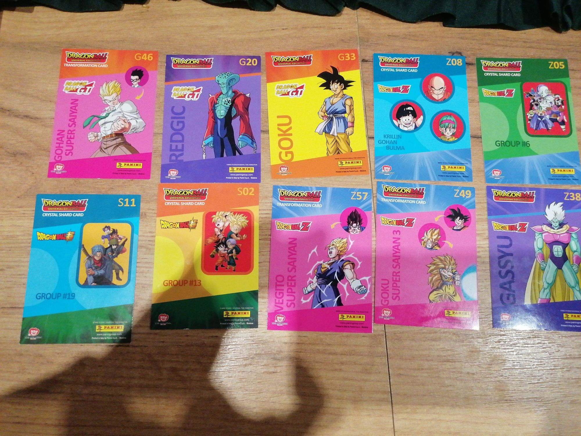 Karty Dragon Ball Universal Collection