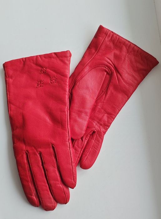 Шкіряні перчатки/рукавички