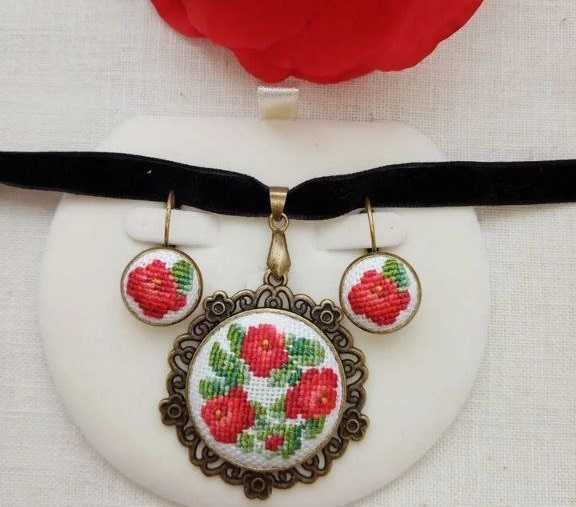 Прикраси "Віночок троянд"