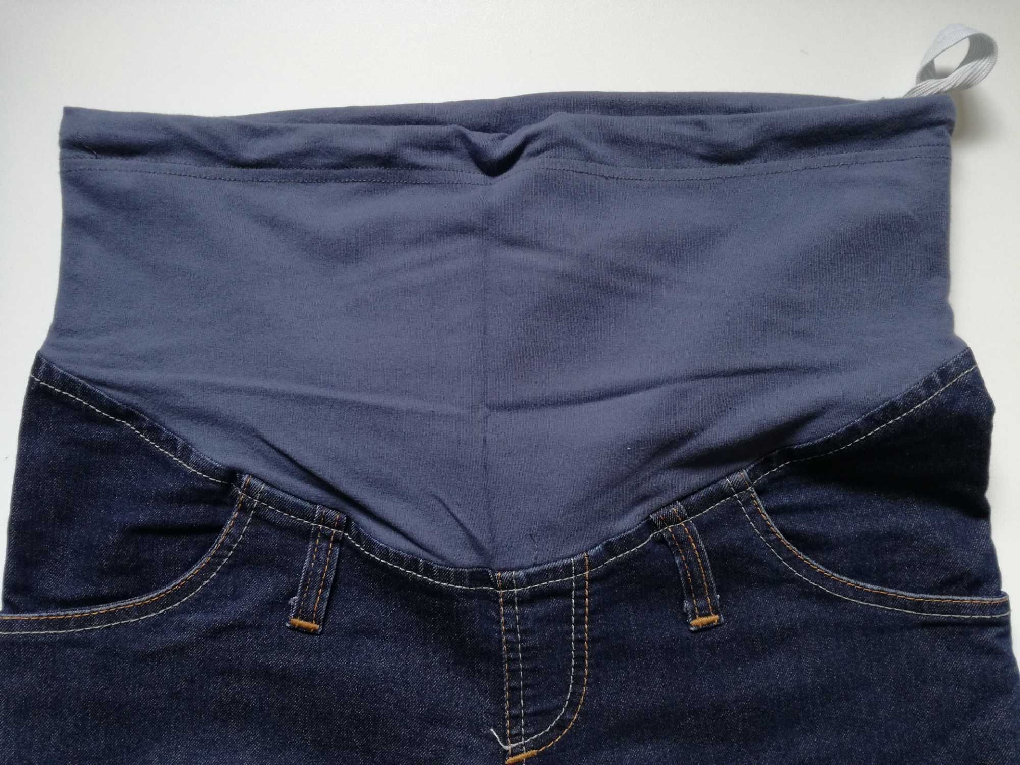 Spodnie ciążowe elastyczny dżins M/L