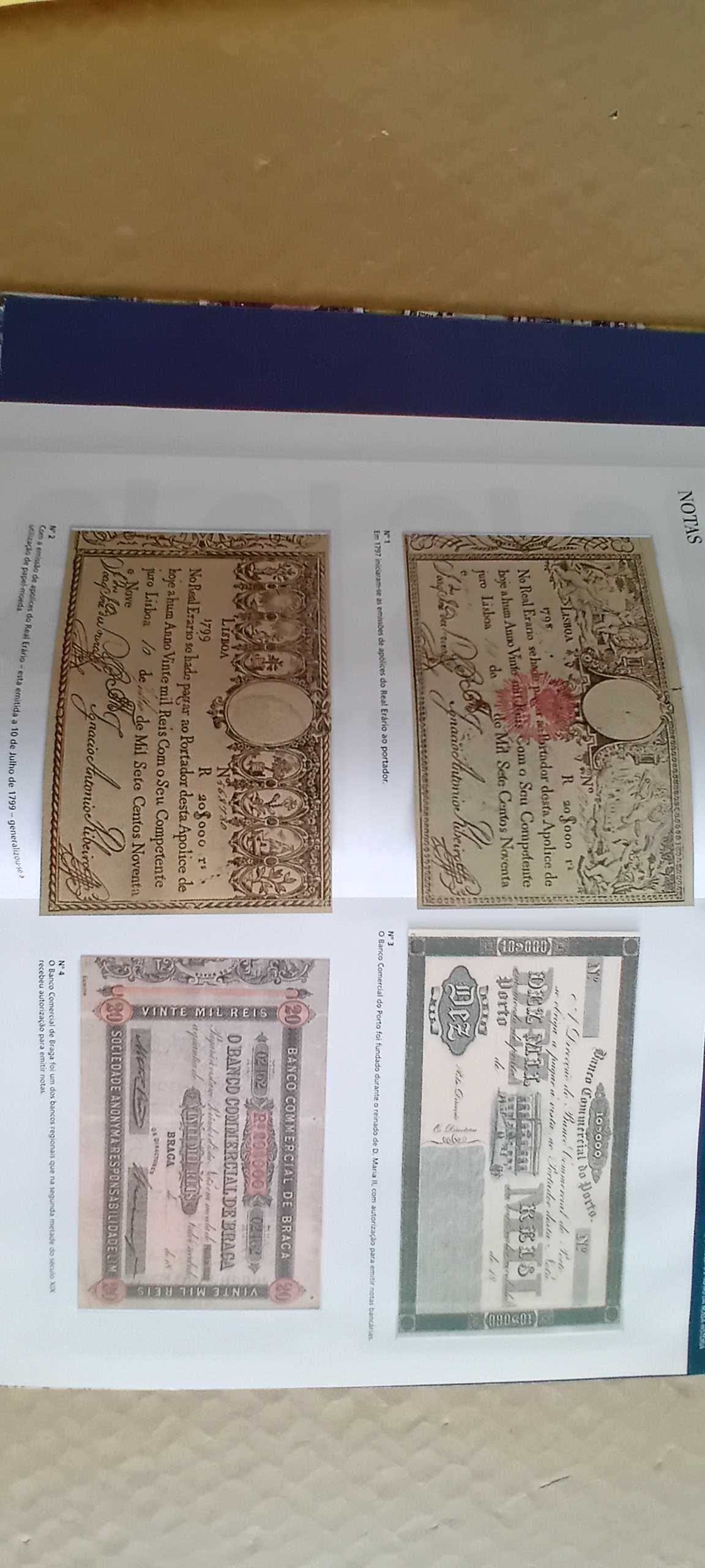 Livro da Grande coleção Moedas e Notas da nossa História JN 2004