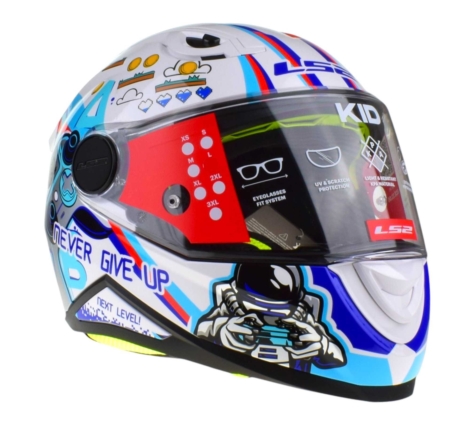 Kask dziecięcy LS2 FF812 KID NEXT LEVEL