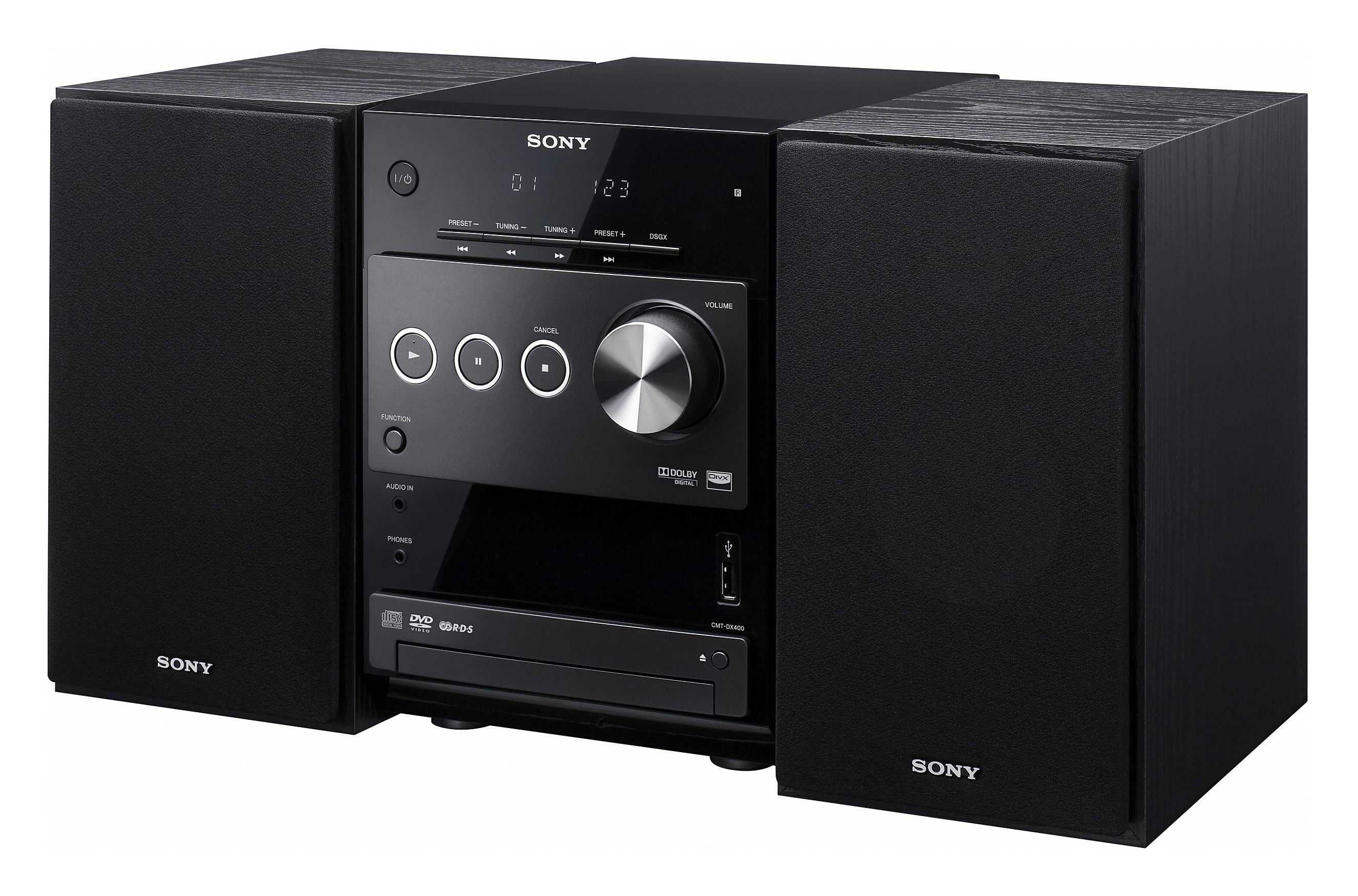 музыкальный центр / микросистема / - SONY CMT-DX400