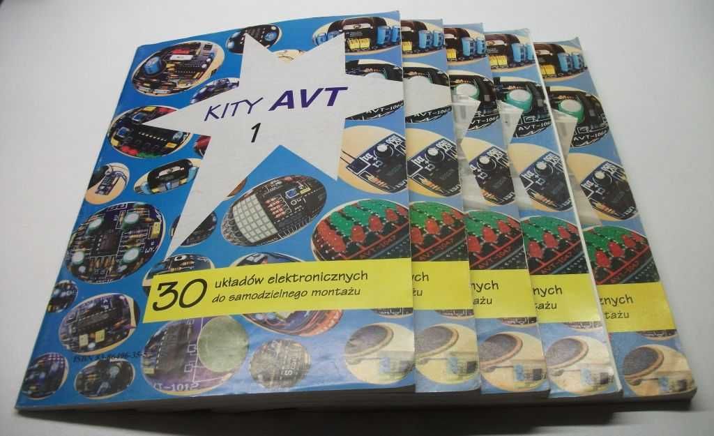 Kity AVT 30 układów elektronicznych Tom 1 ,2, 3, 4, 5