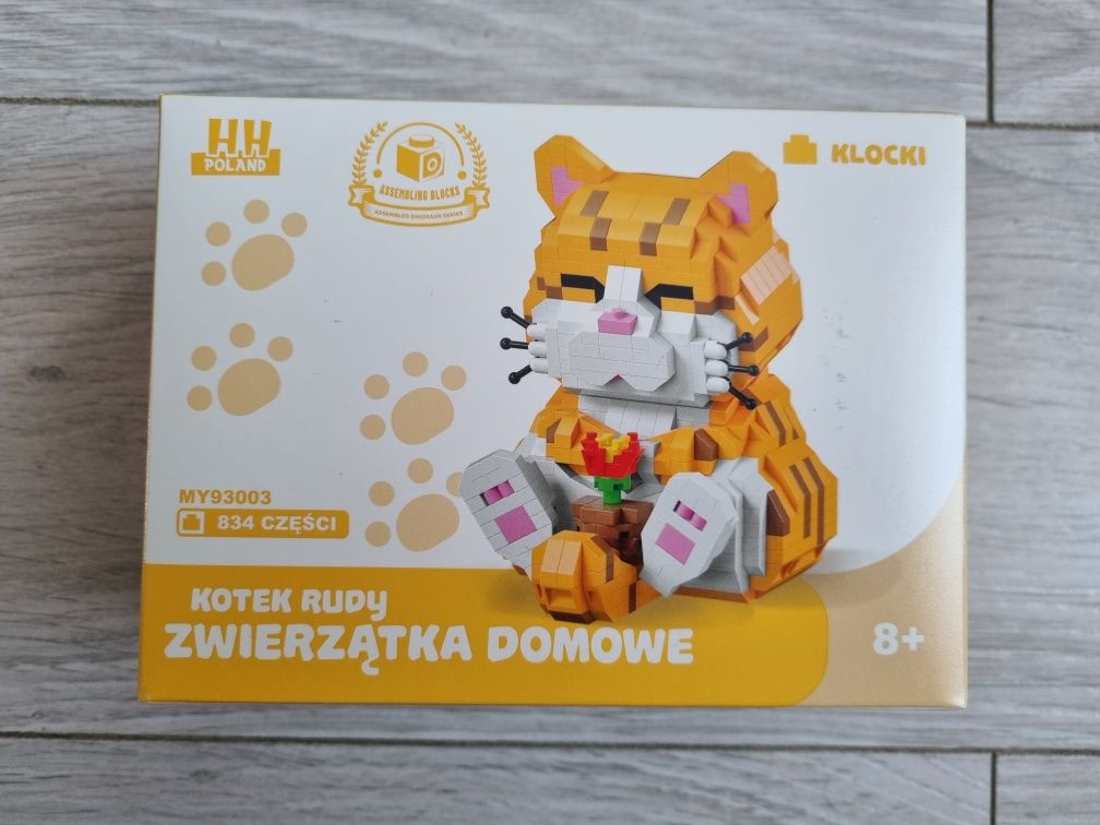 Klocki nowe 834 elementy