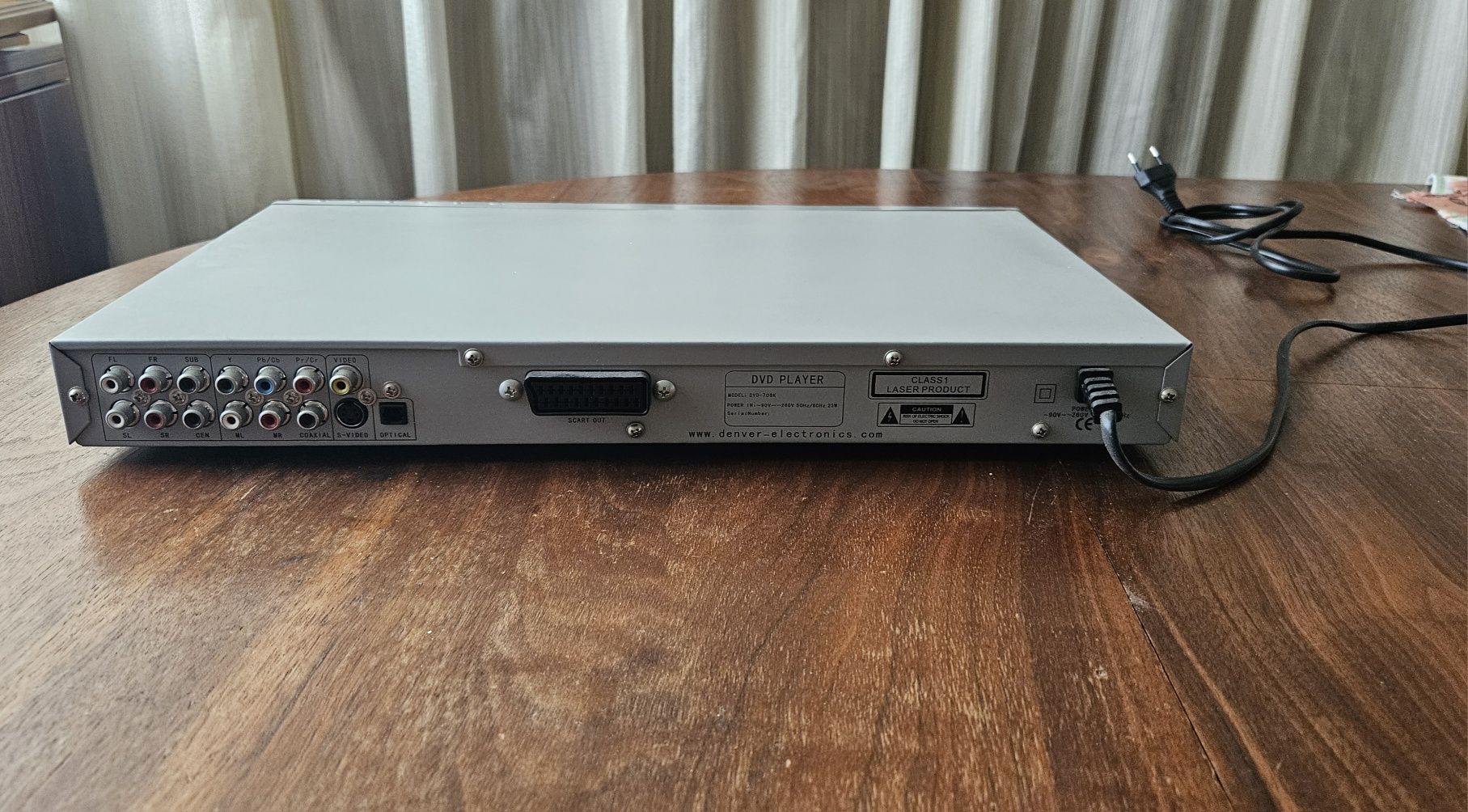 Equipamento DVD Denver