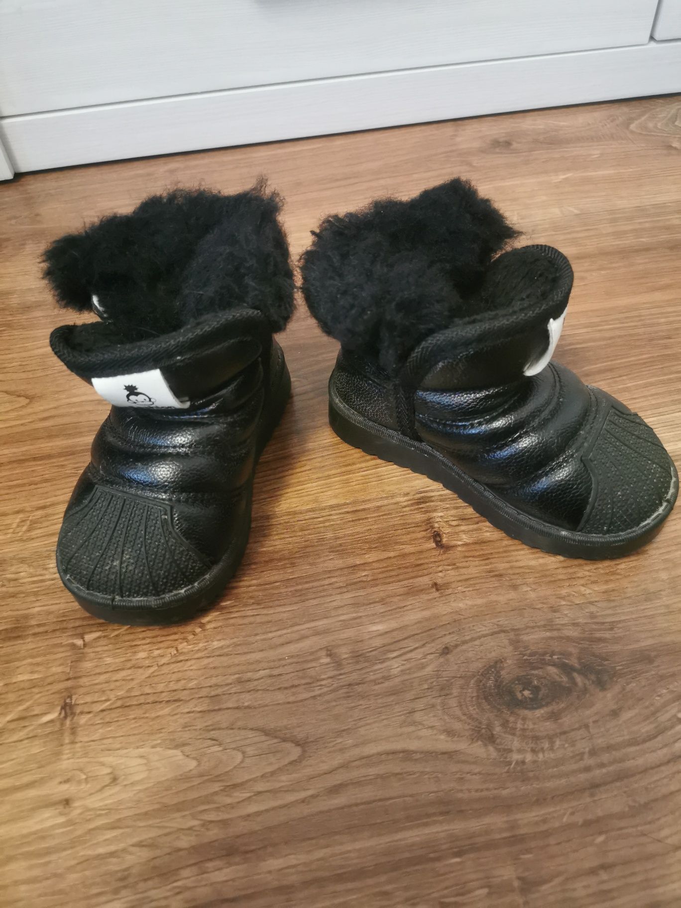 Buty śniegowce ocieplane botki wkładane 22 rozmiar