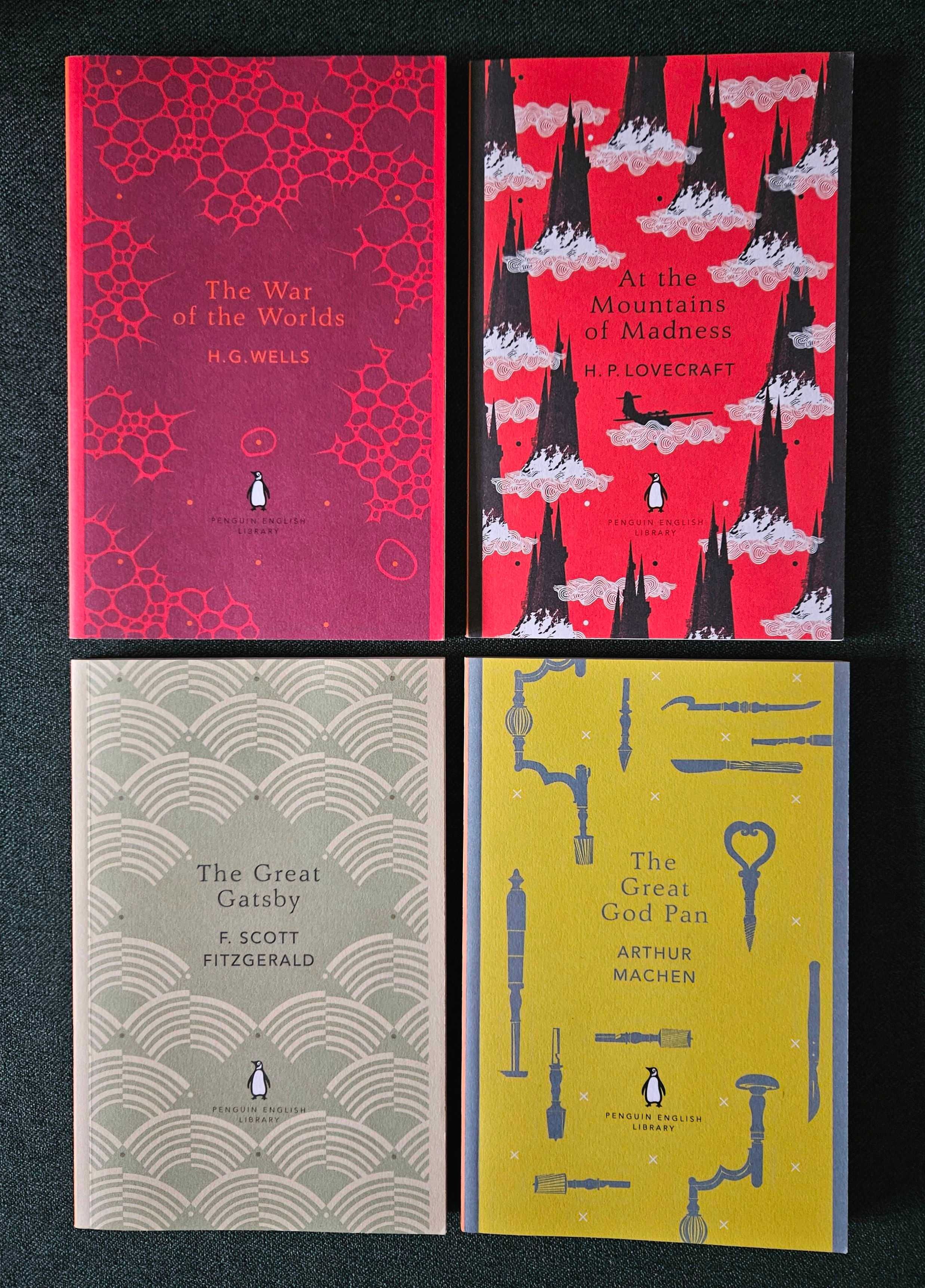 Zestaw książek (ENG) - 4x Penguin English Library (Penguin Classics)