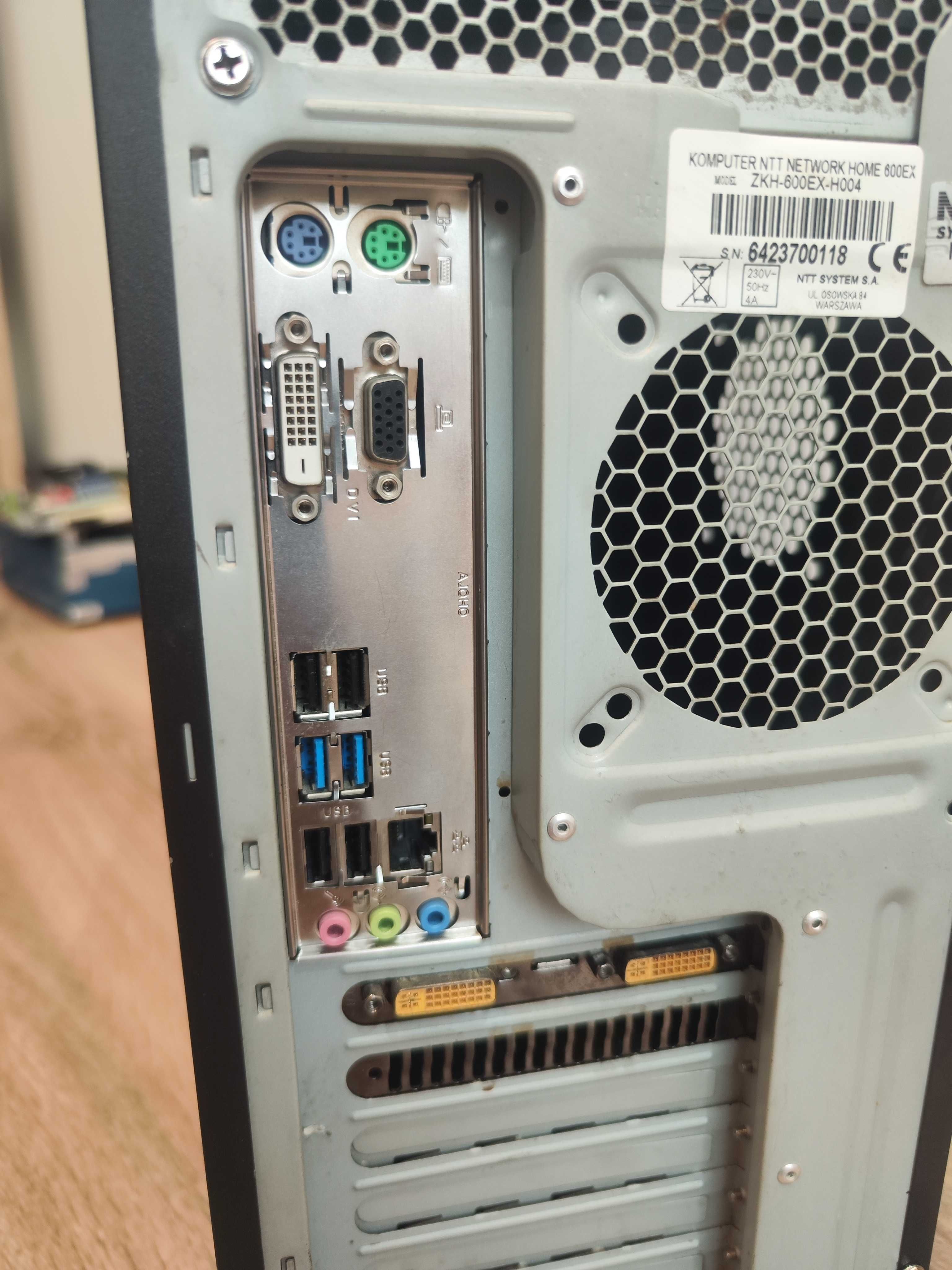 Komputer I5 / Dedykowana karta / 16GB RAM z monitorem