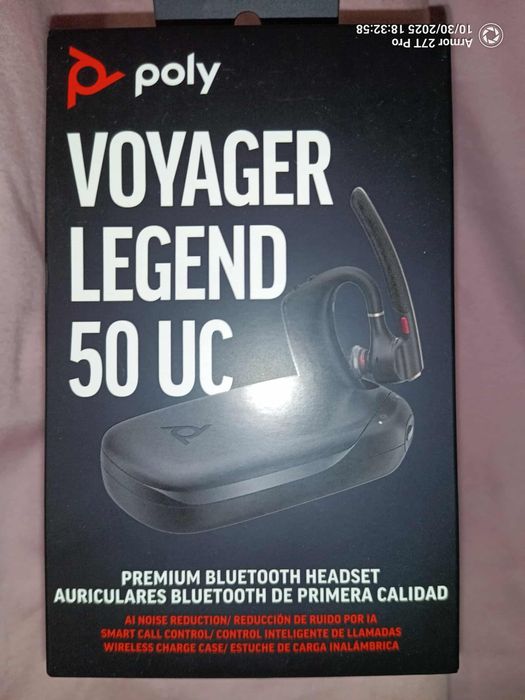 Poly Voyager Legend 50-M UC 5.4, bezprzewodowy zestaw słuchawkowy