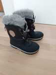 Buty zimowe śniegowce roz 30 wodoodporne Quechua SH500 X-WARM skóra