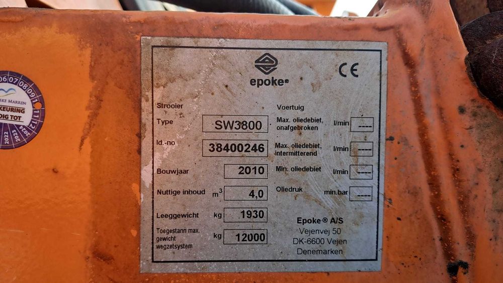 Piaskarko solarka Epoke taśma 4m3