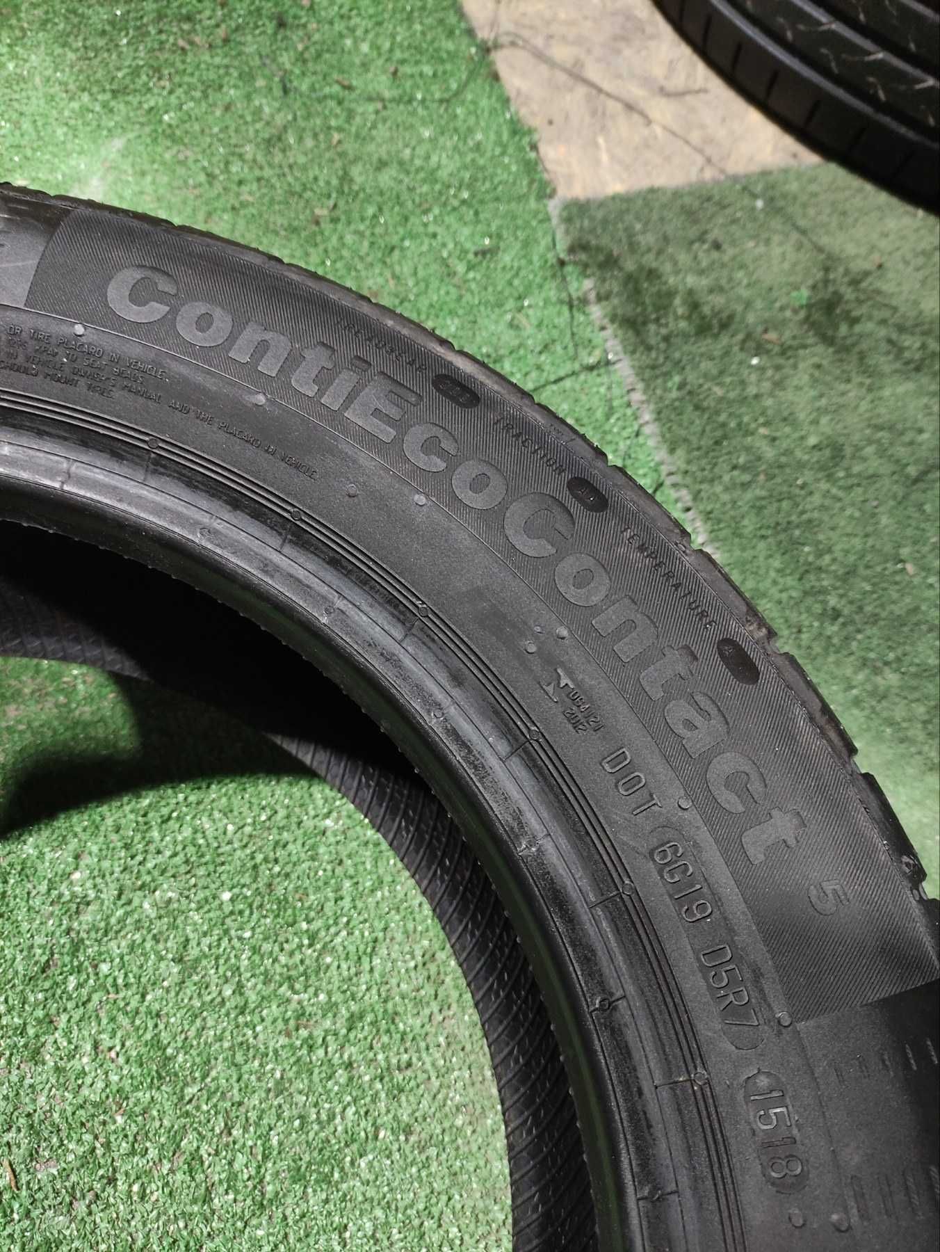 Шини Continental EcoContact 5 195/55R16 Комплект Літні Нові Оригінал