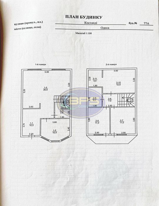 Продаж / Квартира / вул. Костанді, Великий Фонтан, Одеса