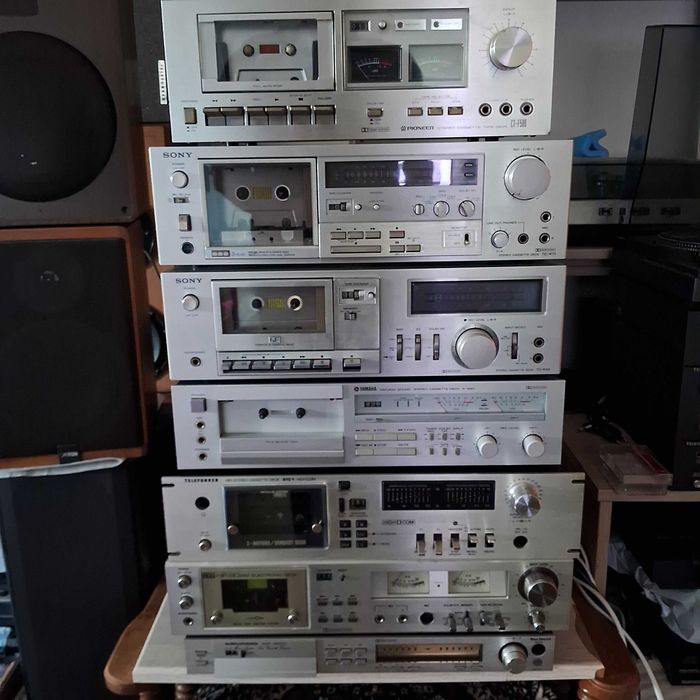 касетні декі Dual Grundig Telefunken Wega ITT Yamaha Sony Pioneer