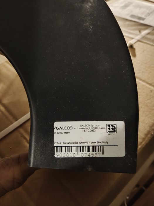 Rura spustowa galec o 80x80