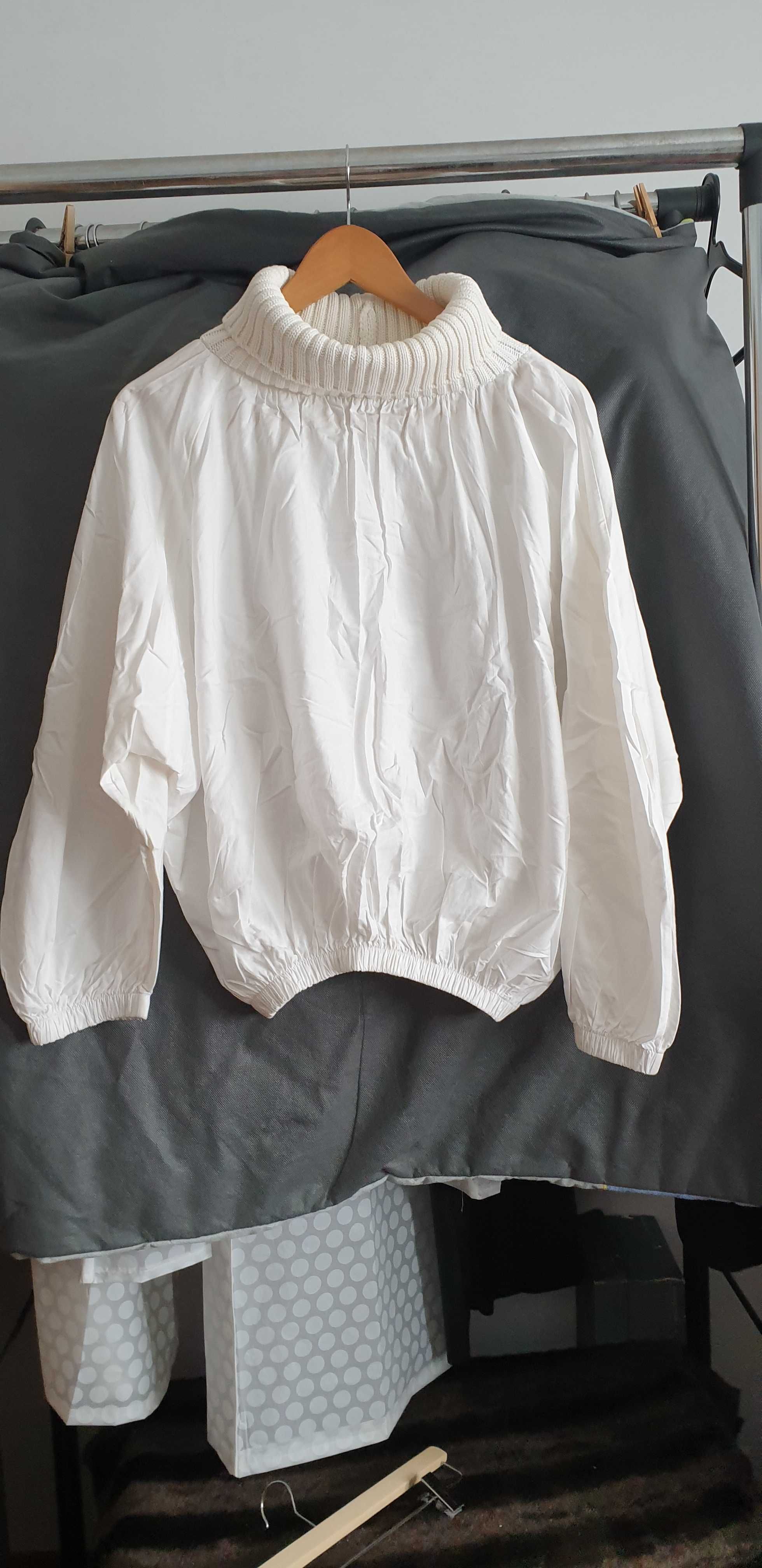 Blusa com gola da Zara