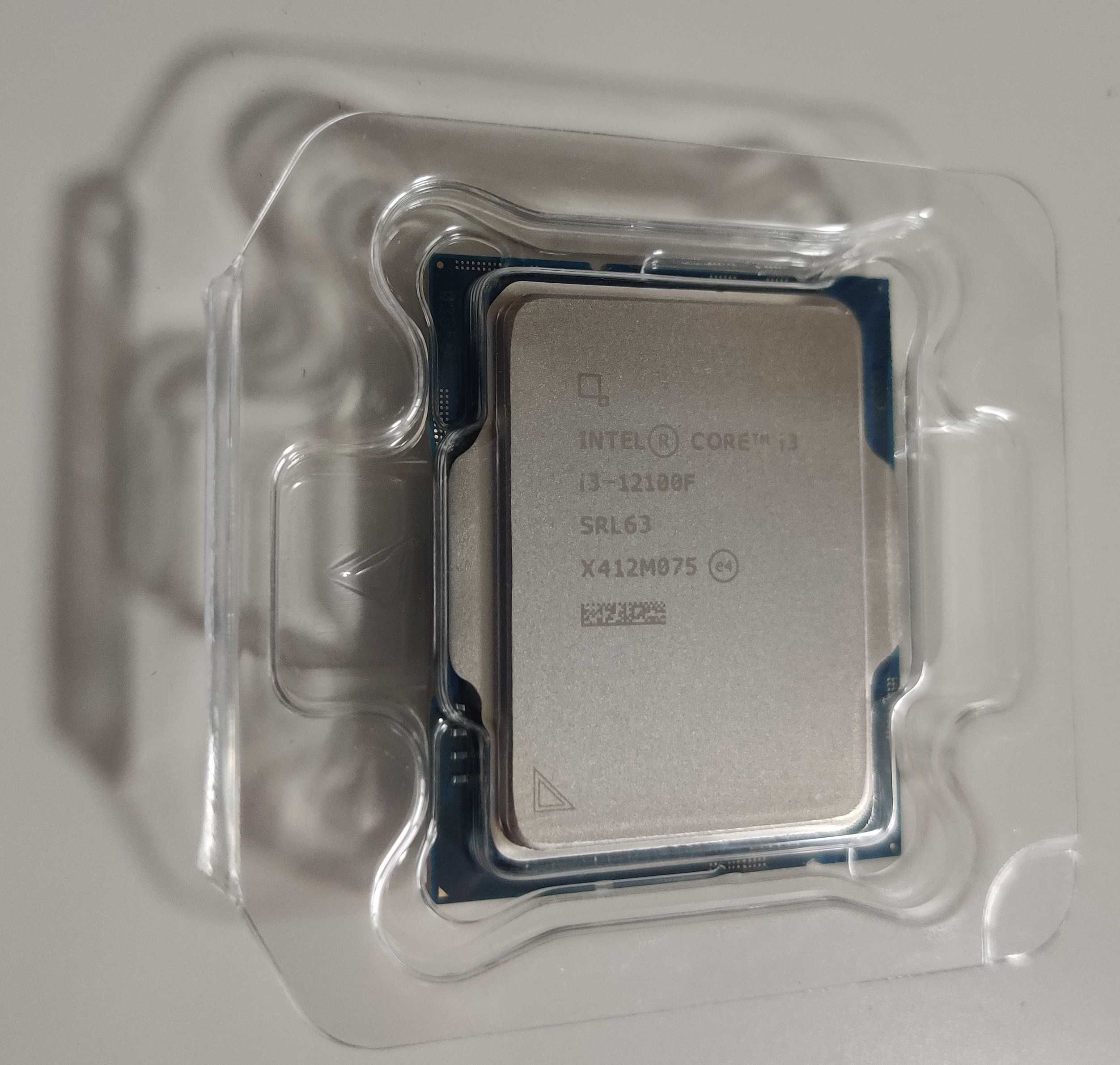 Новий! Intel Core i3 12100F оригінальний процесор комп'ютера ноутбука