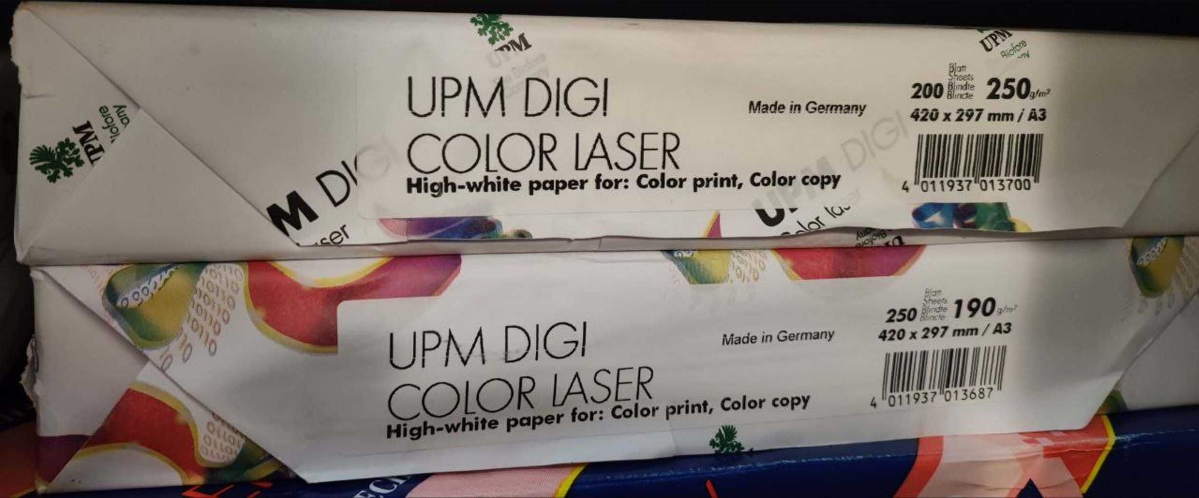 Бумага А3/250/190UPM DIGI COLOR LASER. Бумага для цифровой печати.