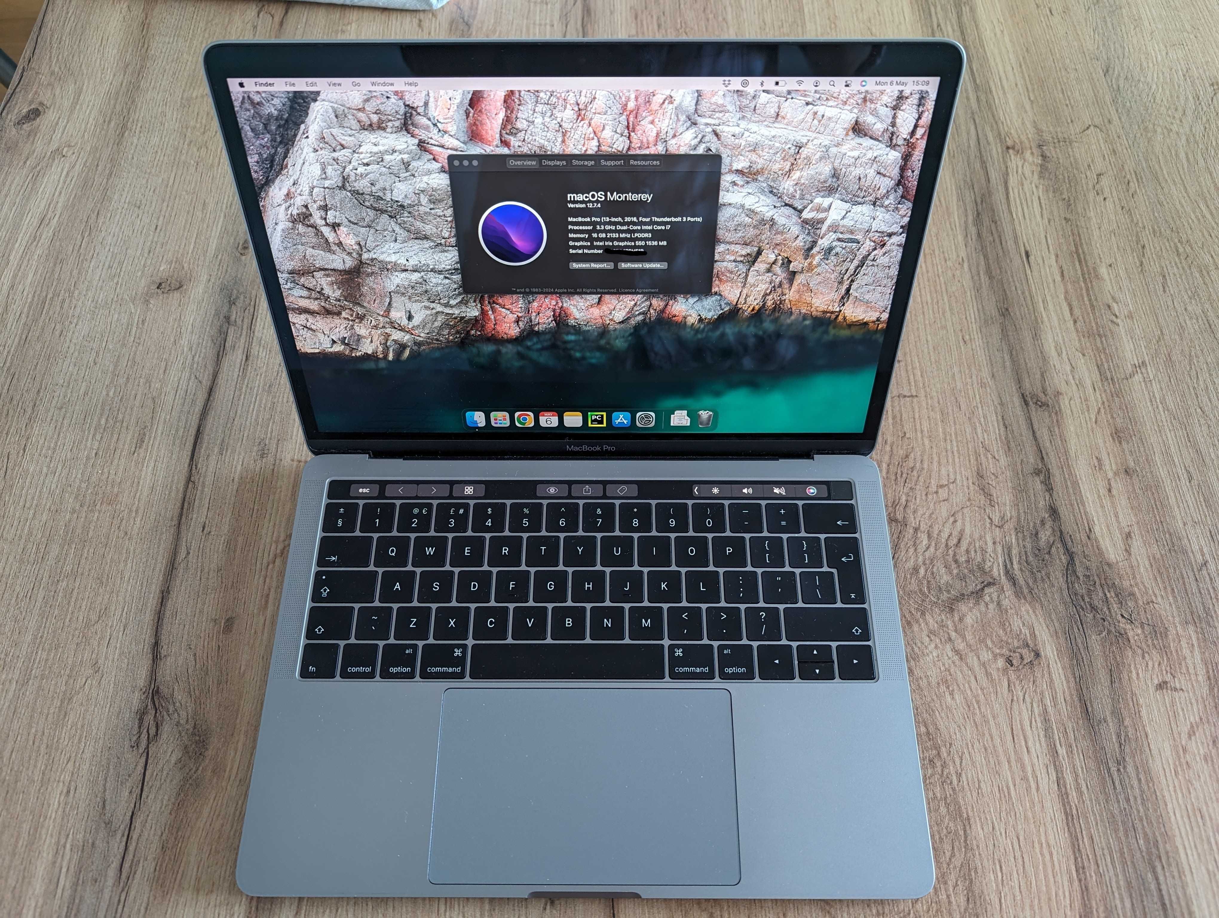 MacBook Pro 13" late 2016