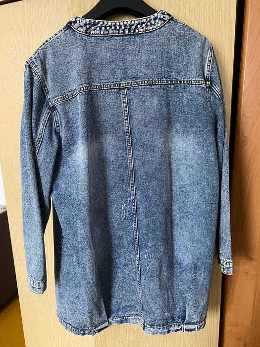 Damska Kurtka Jeansowa