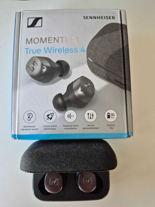 Навушники Sennheiser MOMENTUM TRUE WIRELESS 4 Black Graphite