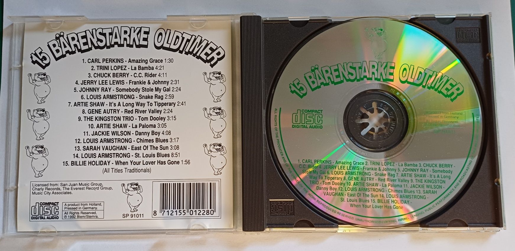 15 Barenstarke Oldtimer VOL.3 * 1992 CD