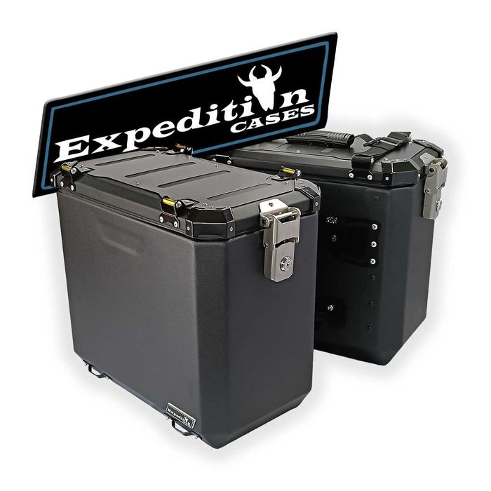 Honda Transalp 750 Kufry aluminiowe Expedition Cases DODATKI !
