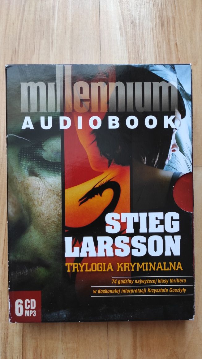 Stieg Larsson - Millenium audiobook  6CD mp3