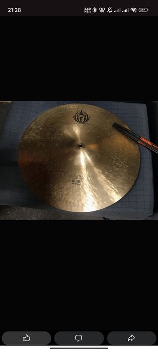 Diril Cymbals - Ride Serie D 20"