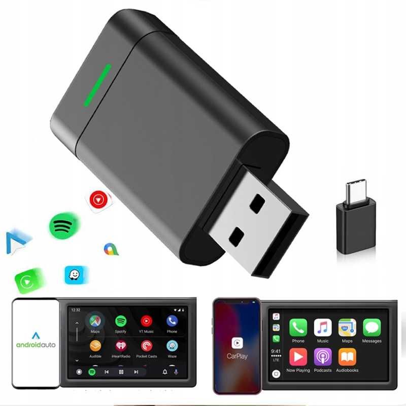 Bezprzewodowy adapter do Carplay Box 5.0  do Carplay / Android Auto