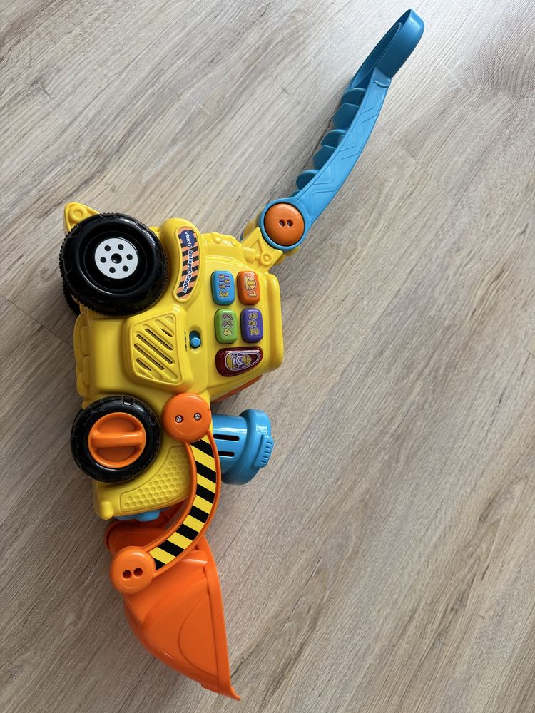 Каталка бульдозер Vtech Pop a Balls Push and Pop Bulldozer