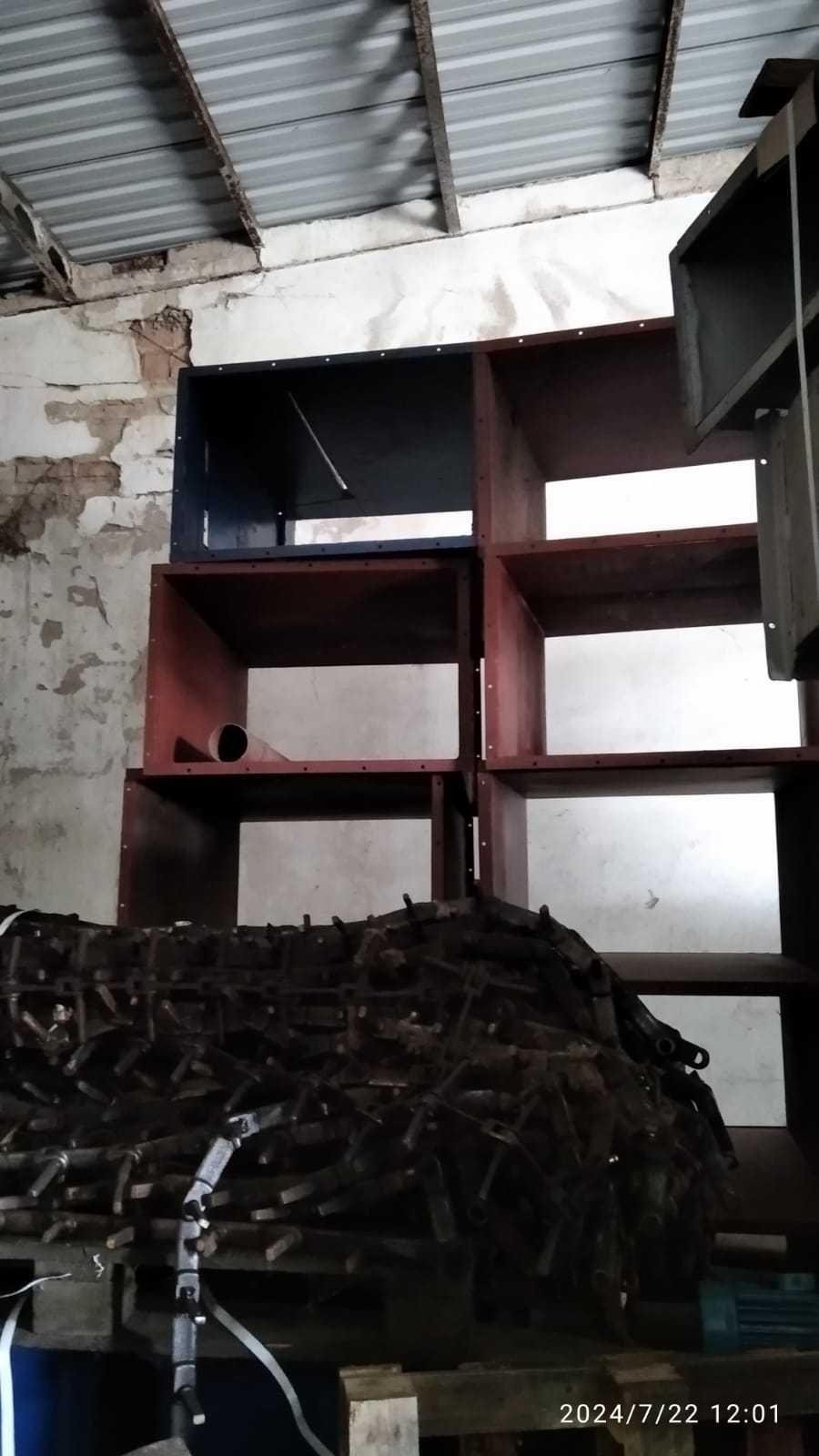 Podnośnik kubełkowy 50 t/h, 18,5 m wysokości całkowitej