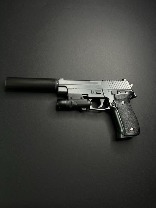 Іграшковий металевий пістолет для розваг Sig Sauer PRO G26A Galaxy
