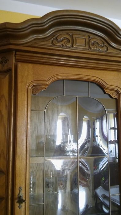 Komoda dębowa pojemna