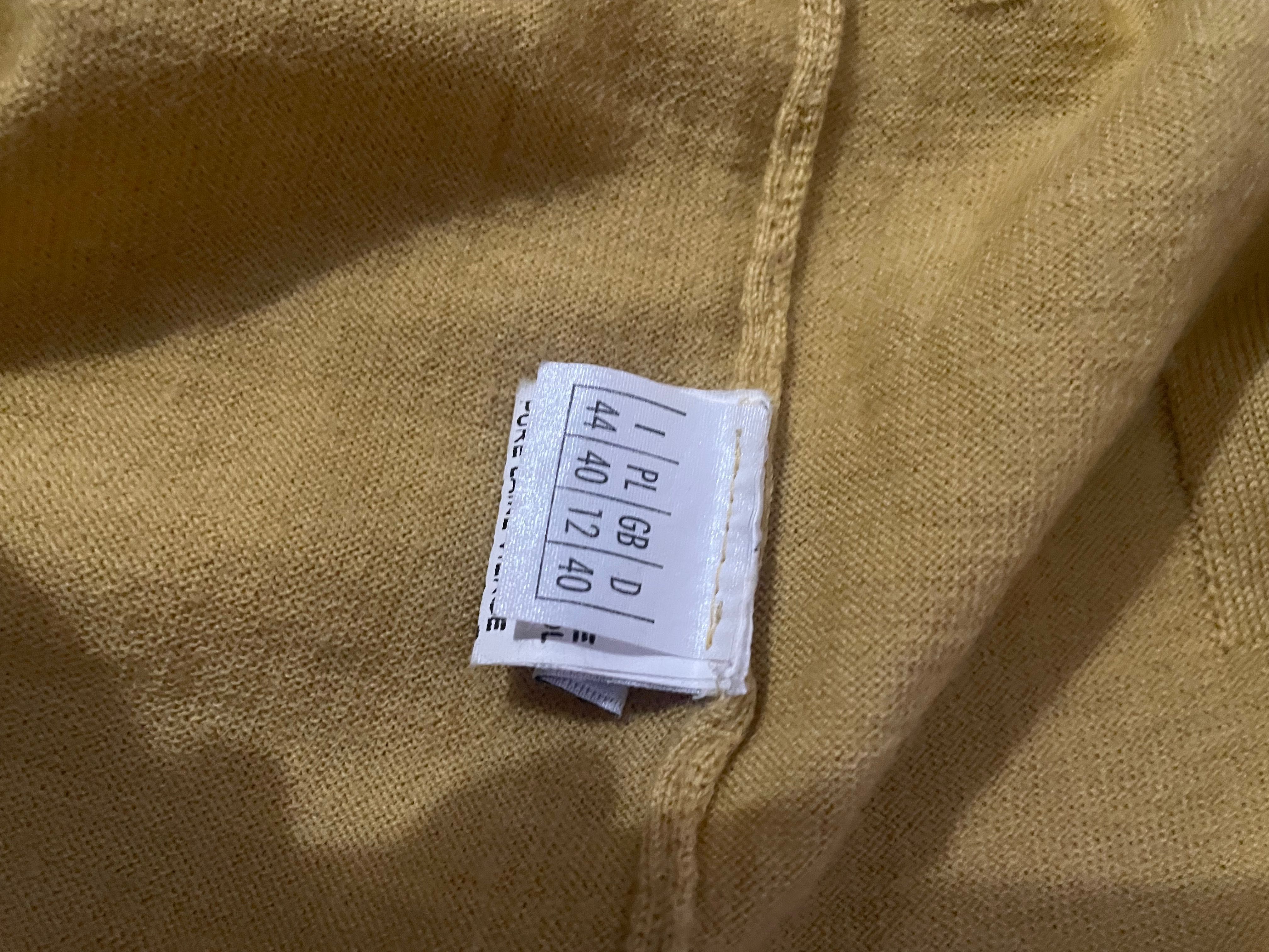 Bluzka sweter Deni Cler 100% wełna merino rozmiar 40