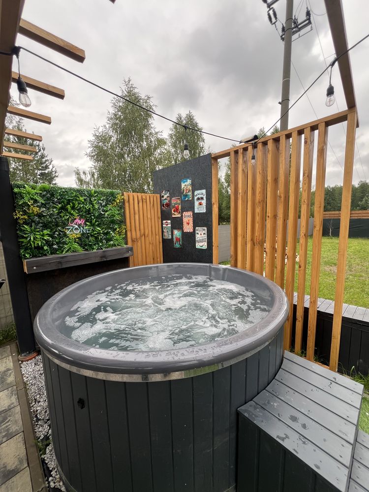 Sierpień BRAK MIEJSC . Domek całoroczny  z jacuzzi