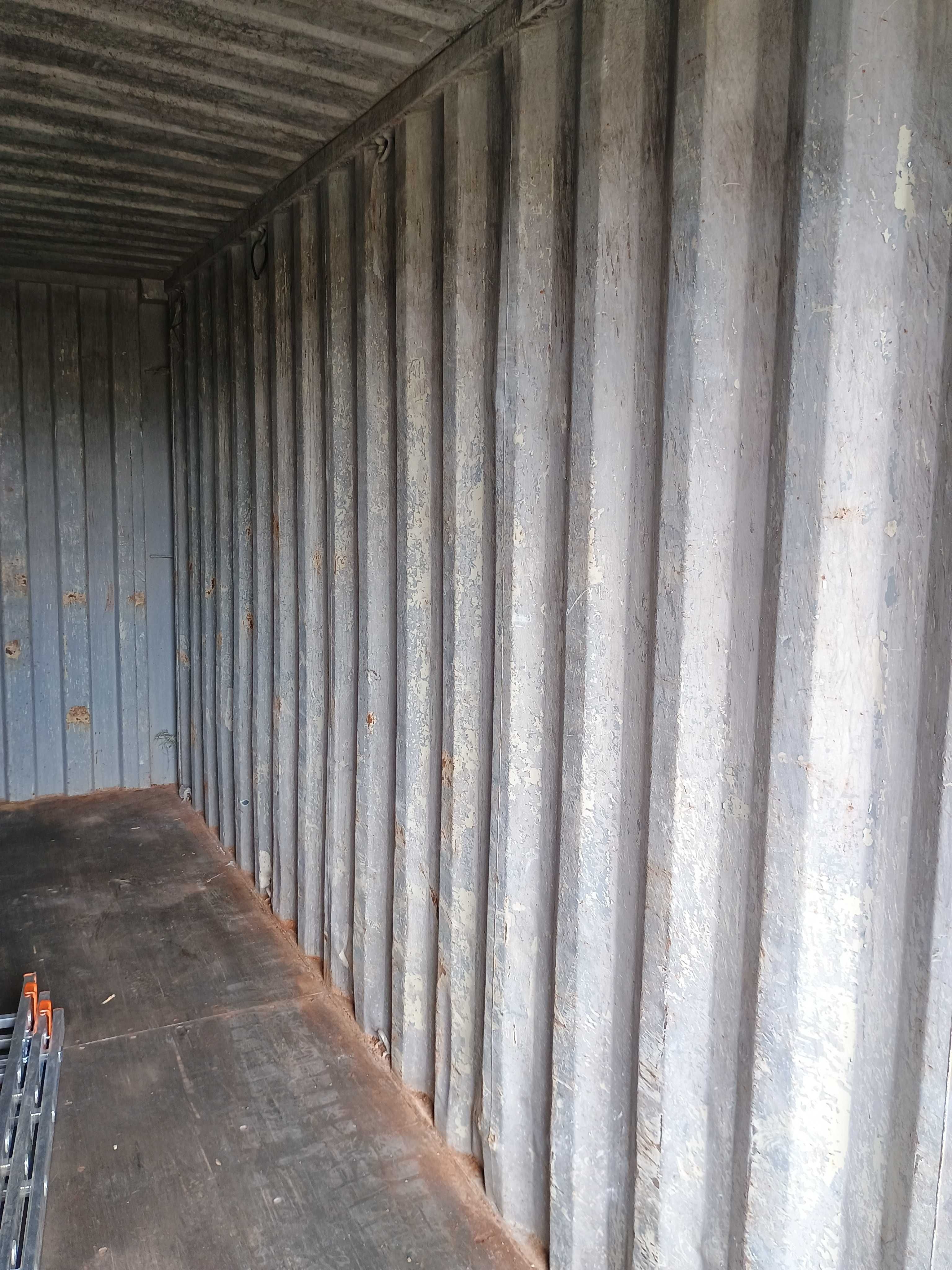Kontener morski używany 20 DC loco Poznań magazyn 6 metrów