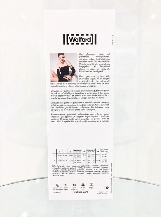Perneiras Tornozeleiras WOLFORD Heavy Metal Gaiter - edição limitada
