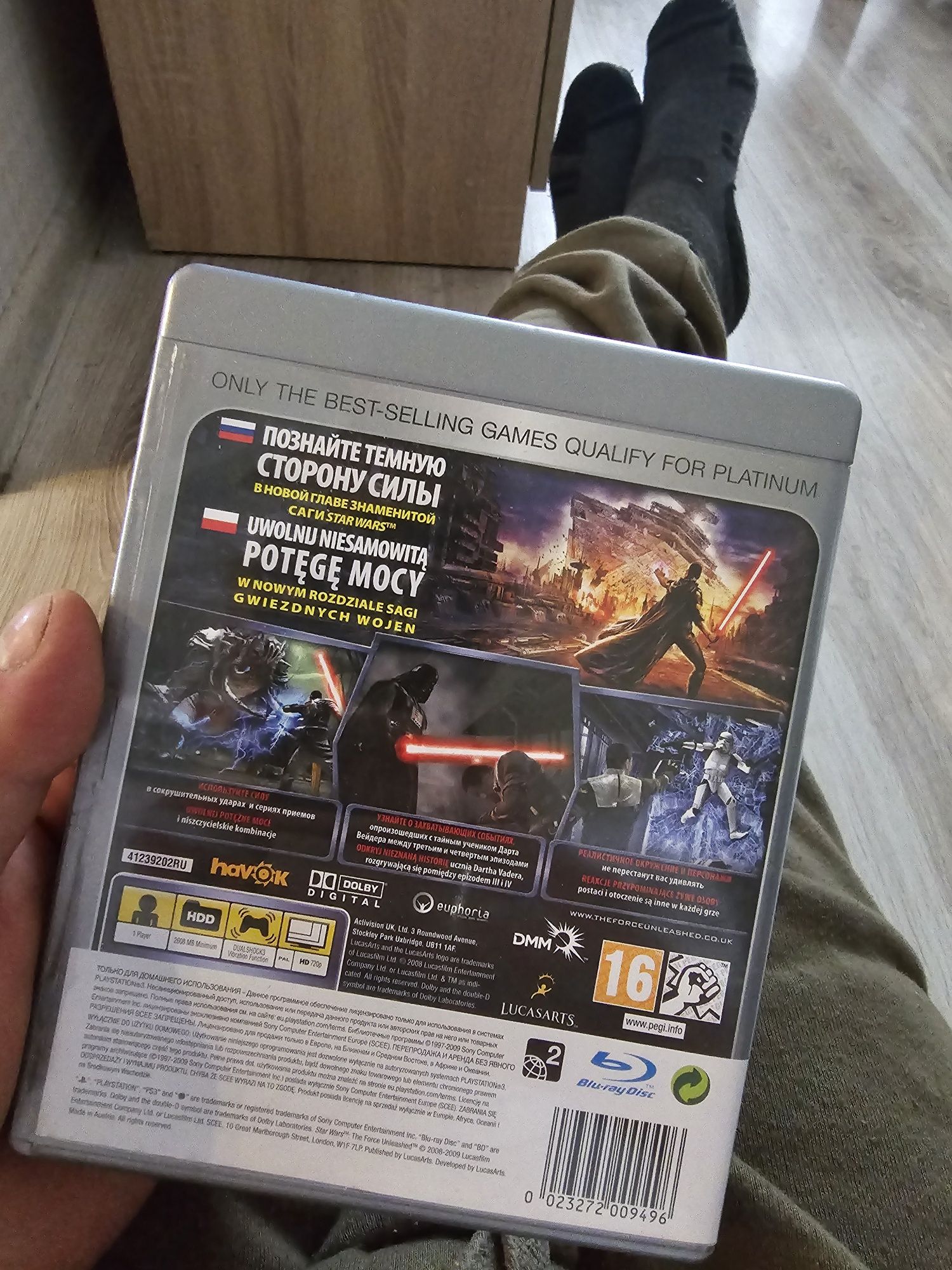 Star Wars  force stan igła ps3